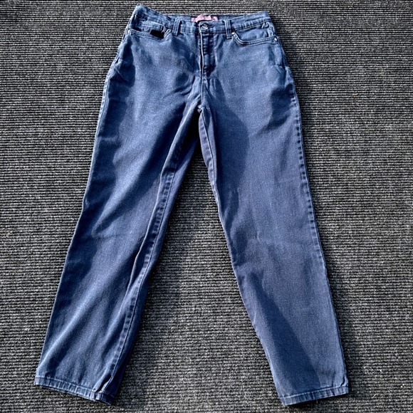 Glorida Vanderbilt Amanda Jeans Womens Blue‎ Denim High Rise Size 8 - Picture 1 of 7